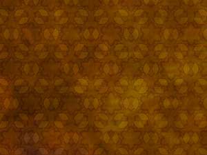 Copper Arabesque Title Content PowerPoint Template