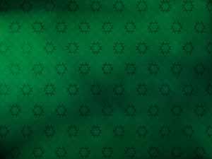 Fractal Greens Title Content PowerPoint Template