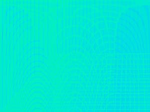 Saturated Parabolas Title Content PowerPoint Template