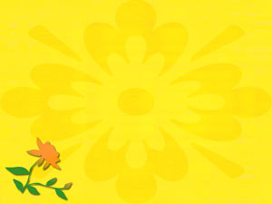 Flowers Title Content PowerPoint Template Flowers Title Content PowerPoint Template