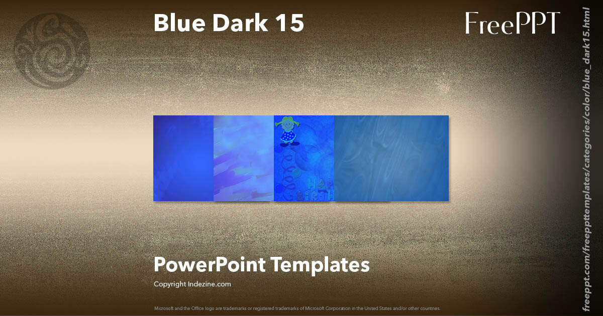 Blue Dark 15 PowerPoint Templates