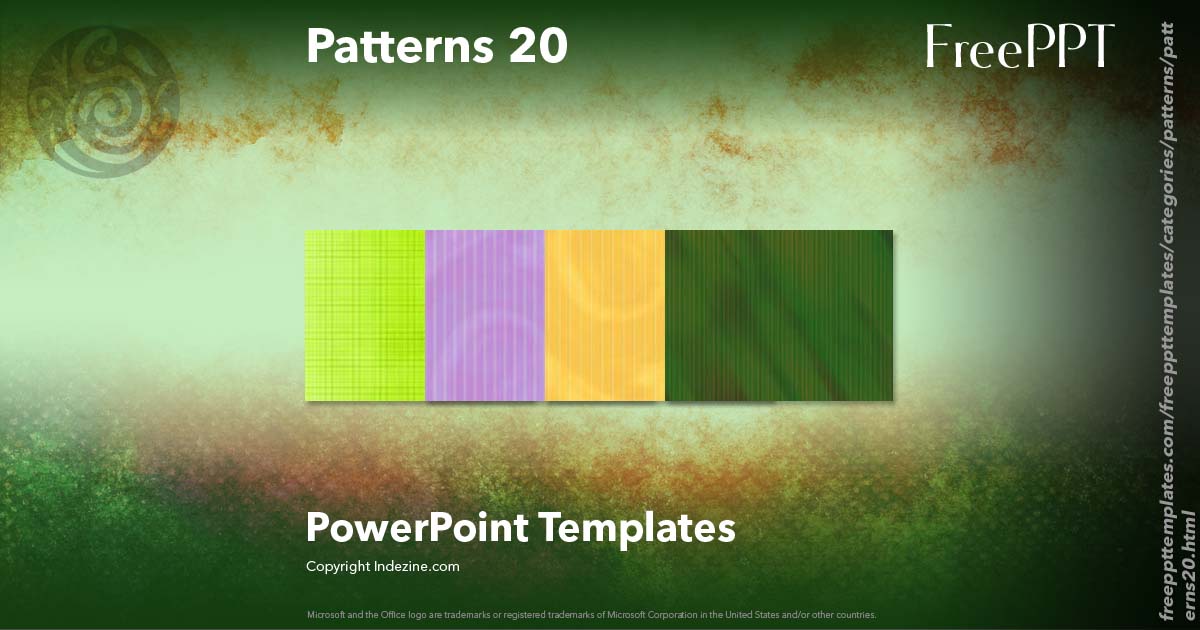 Patterns 20 PowerPoint Templates
