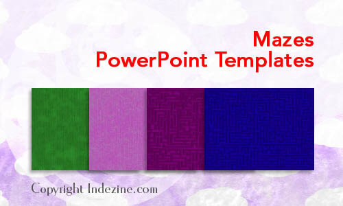 Mazes PowerPoint Templates