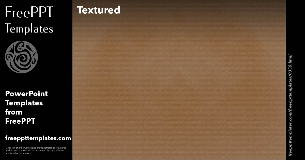 Textured 83 - PowerPoint Templates