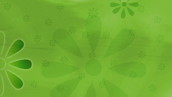 Semicircle Flower Title Content PowerPoint Template