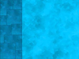 Pattern Cubism Title Content PowerPoint Template