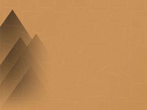 Triangles Title Content PowerPoint Template