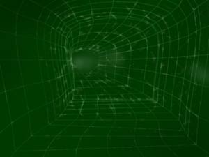 Green Gaze Title Content PowerPoint Template