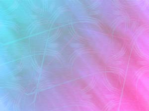 Rainbow Curves Title Content PowerPoint Template