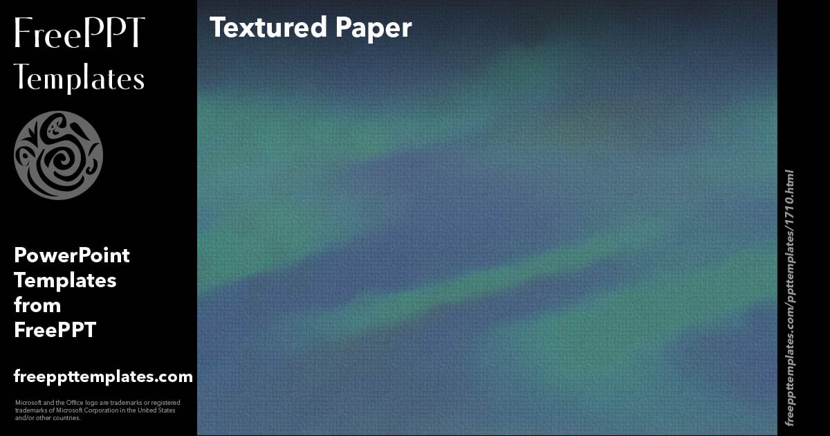 Textured Paper 12 - PowerPoint Templates