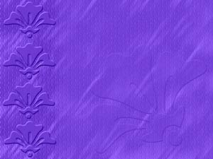 Floral Motif Title Content PowerPoint Template