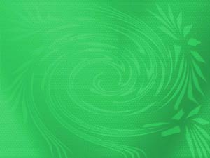 Twirl Motif Title Content PowerPoint Template